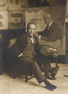 Portrait Photograph of Sir William Orpen, c1934. Creator: Unknown