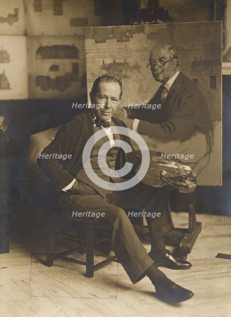 Portrait Photograph of Sir William Orpen, c1934. Creator: Unknown.