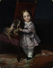 Portrait présumé de Vittoria Balze, 1845. Creator: Jean-Paul-Etienne Balze