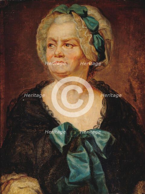 Portrait présumé de Madame Ducreux, la mère de l'artiste. Anciennement identifié comme..., c1770. Creator: Joseph Ducreux.