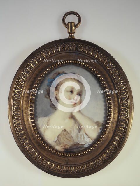 Portrait présumé de Rosalie Fragonard, c.1780. Creator: Marie-Anne Fragonard.