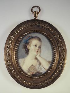Portrait présumé de Rosalie Fragonard, c.1780. Creator: Marie-Anne Fragonard