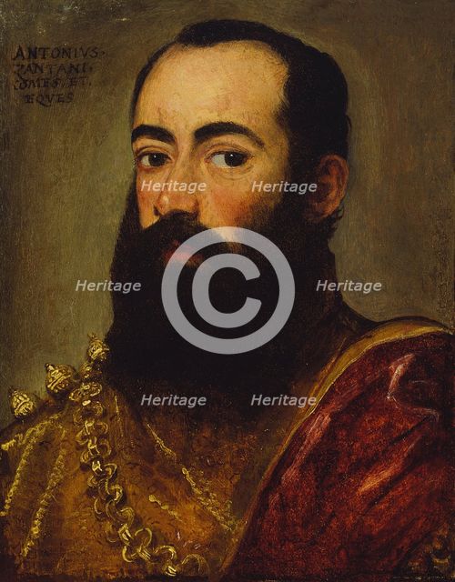 Portrait Presumed to Be of Antonio Zantani, 1550/60. Creator: Unknown.