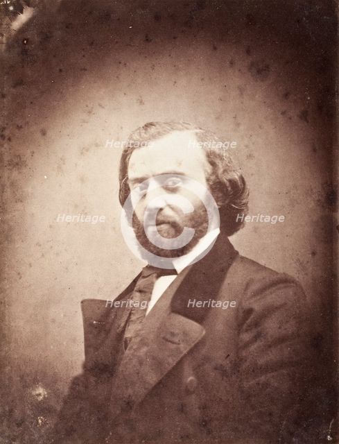 Portrait, Printed 1850 circa. Creator: Alphonse Le Blondel.