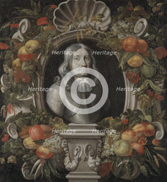 Portrait, probably depicting Gustaf Otto Stenbock, 1614-1685, Count, c17th century. Creator: Johan I Aureller.