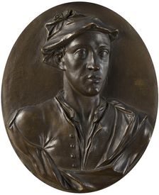 Portrait Relief of Arnout Vosmaer (1720-1799). Creator: Johann Heinrich Schepp