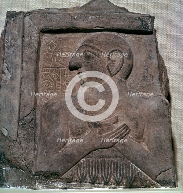 Portrait-relief of Enannatum I. Artist: Unknown