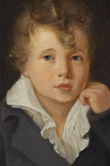 Portrait thought to be Ary Scheffer as a child. Creator: Johann Bernhard Scheffer