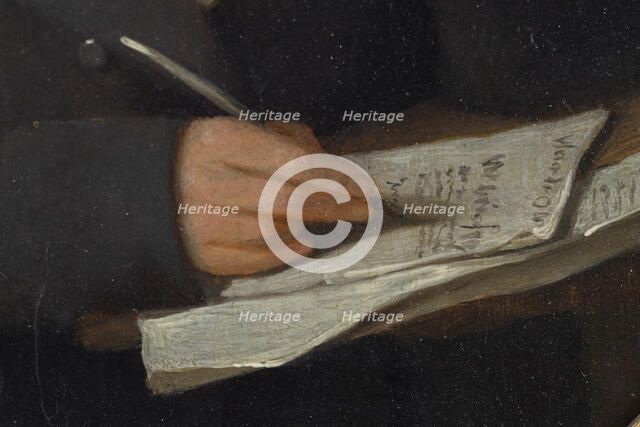 Portrait thought to be Ary Scheffer as a child. Creator: Johann Bernhard Scheffer.