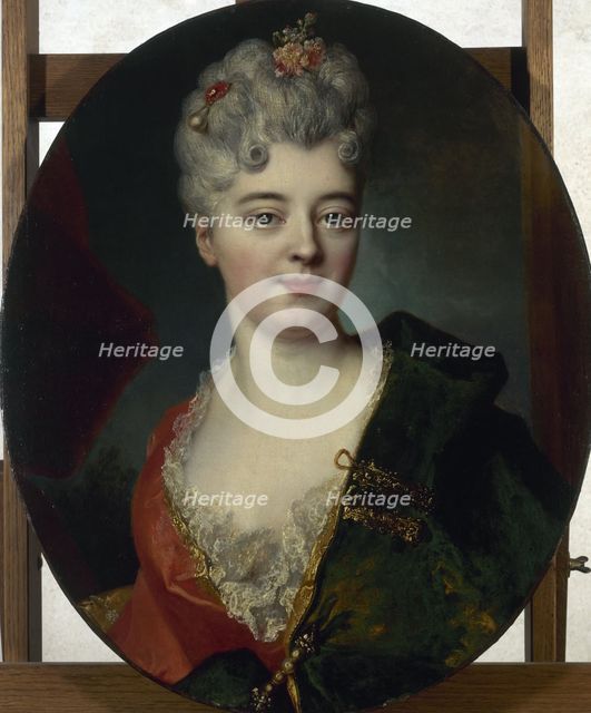 Portrait thought to be Elisabeth Delpech, Marquise de Cailly. Creator: Nicolas de Largilliere.