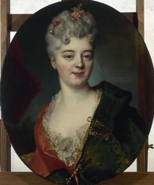 Portrait thought to be Elisabeth Delpech, Marquise de Cailly. Creator: Nicolas de Largilliere