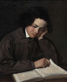 Portrait thought to be François-Victor Hugo. Creator: Unknown