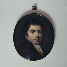 Portrait thought to be General Baron Pelet-Clozeau, c1796. Creator: Ecole Francaise