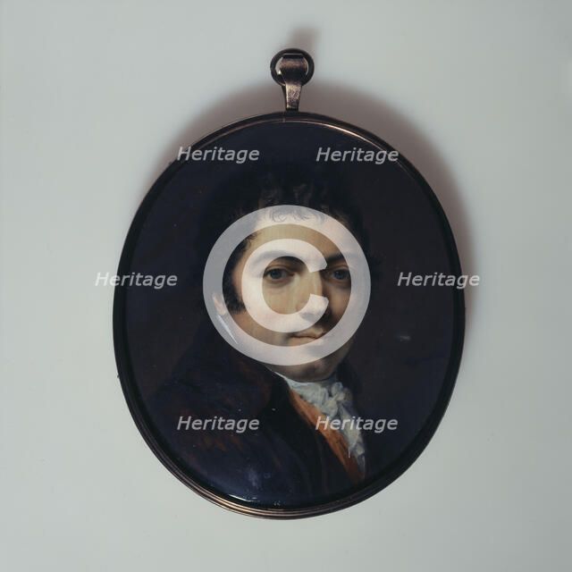 Portrait thought to be General Baron Pelet-Clozeau, c1796. Creator: Ecole Francaise.