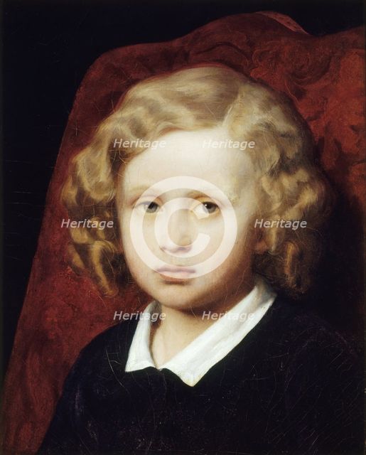 Portrait thought to be of Ary-Arnold Scheffer, c1840. Creator: Henry Scheffer.