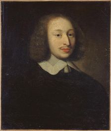 Portrait thought to be of Blaise Pascal (1623-1662), scientist and writer, c1650. Creator: Unknown