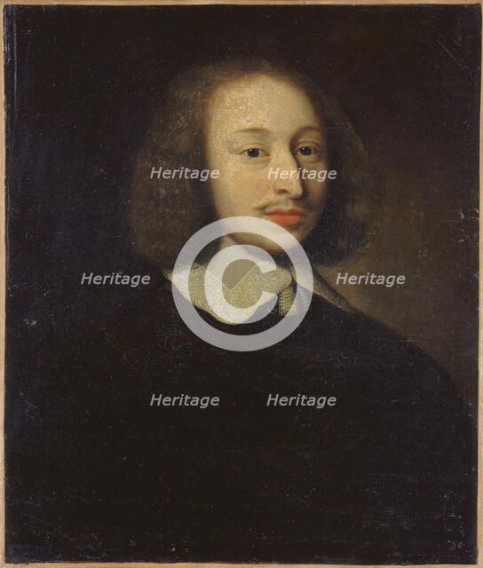 Portrait thought to be of Blaise Pascal (1623-1662), scientist and writer, c1650. Creator: Unknown.