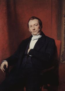 Portrait thought to be of Jean Abraham Nottebohm, 1849. Creator: Ary Scheffer