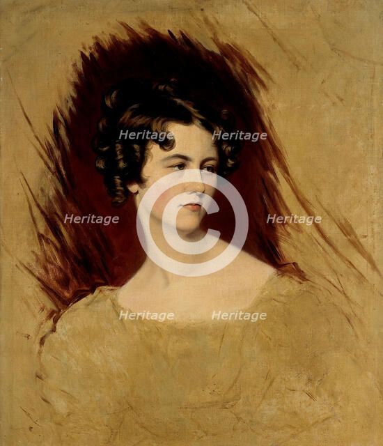 Portrait thought to be Princess Clémentine de Metternich, 18th century. Creator: Thomas Lawrence.