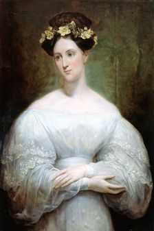 Portrait thought to be Princess Marie of Orléans, 1831. Creator: Ary Scheffer