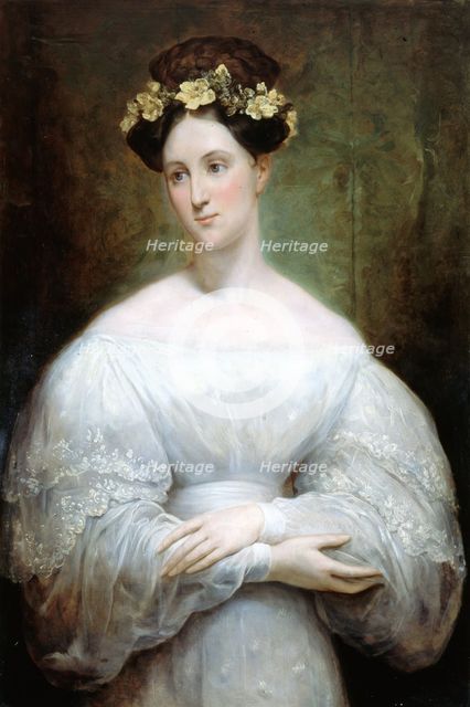 Portrait thought to be Princess Marie of Orléans, 1831. Creator: Ary Scheffer.