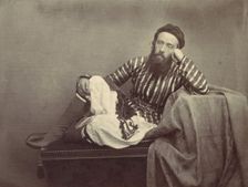 Portrait, Turkish Summer Costume, 1857. Creator: Francis Frith