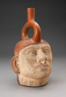 Portrait Vessel of a Figure, 100 B.C./A.D. 500. Creator: Unknown