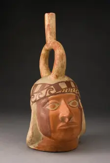 Portrait Vessel of a Ruler, 100 B.C./A.D. 500. Creator: Unknown