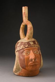 Portrait Vessel of a Ruler, 100 B.C./A.D. 500. Creator: Unknown