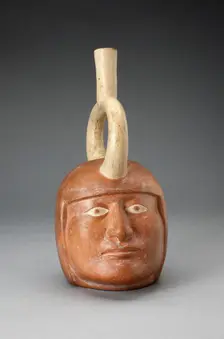 Portrait Vessel of a Ruler, 100 B.C./A.D. 500. Creator: Unknown