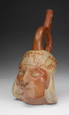 Portrait Vessel of a Ruler, 100 B.C./A.D. 500. Creator: Unknown