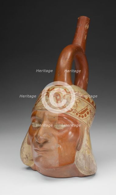 Portrait Vessel of a Ruler, 100 B.C./A.D. 500. Creator: Unknown.