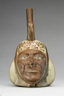 Portrait Vessel of a Ruler, 100 B.C./A.D. 500. Creator: Unknown