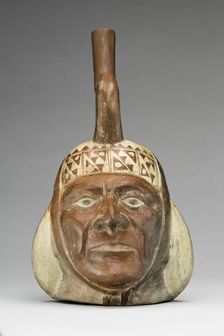 Portrait Vessel of a Ruler, 100 B.C./A.D. 500. Creator: Unknown