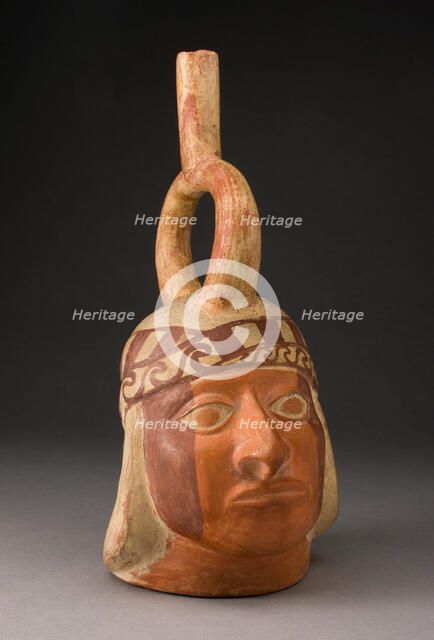 Portrait Vessel of a Ruler, 100 B.C./A.D. 500. Creator: Unknown.