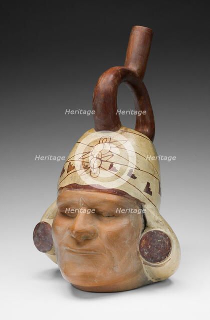 Portrait Vessel of a Ruler, 100 B.C./A.D. 500. Creator: Unknown.