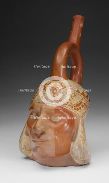 Portrait Vessel of a Ruler, 100 B.C./A.D. 500. Creator: Unknown.