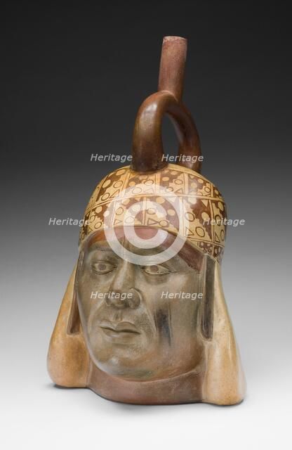 Portrait Vessel of a Ruler, 100 B.C./A.D. 500. Creator: Unknown.