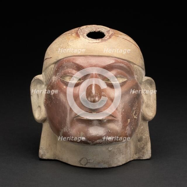 Portrait Vessel of a Ruler, Stirrup Missing, 100 B.C./A.D. 500. Creator: Unknown.