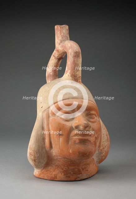 Portrait Vessel in the Form of a Ruler, 100 B.C./A.D. 500. Creator: Unknown.
