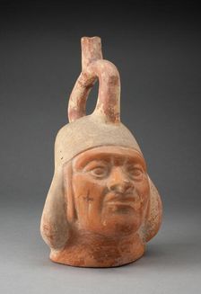 Portrait Vessel in the Form of a Ruler, 100 B.C./A.D. 500. Creator: Unknown