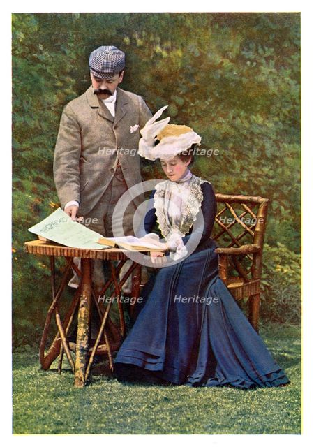 'Portraiture in Three Colours', 1901. Artist: Unknown