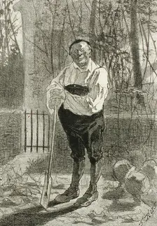 Portraits, 1857. Creator: Félicien Rops
