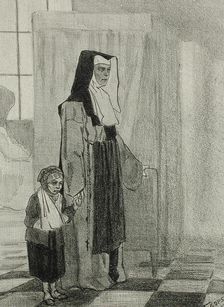 Portraits, 1857. Creator: Félicien Rops