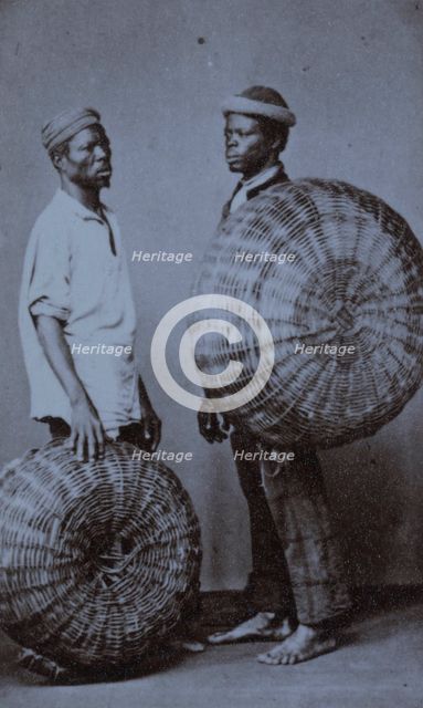 Portraits of men, Brazil, 1890 (Inferred). Creator: Unknown.