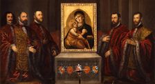 Portraits of five Censors, c1620. Creator: Domenico Tintoretto