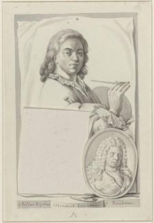 Portraits of Hendrik Soukens and Roukens, 1757-1819. Creator: Roeland van Eynden