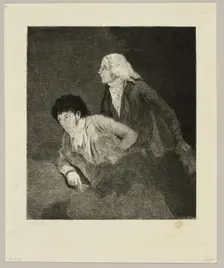 Portraits of Isabey and Taunay, n.d. Creator: Félix Augustin Milius