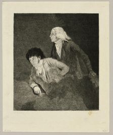 Portraits of Isabey and Taunay, n.d. Creator: Félix Augustin Milius