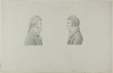 Portraits of King Louis Philippe & Antoine Philippe d'Orleans, duc de Montpensier, 1805. Creator: Antoine Philippe d'Orléans
